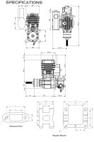 EPHIL X-20cc-S Benzin Modellmotor