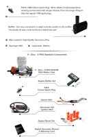 EPHIL X-20cc-S Benzin Modellmotor Elektrostarter