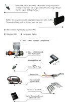 EPHIL X-38cc-S Benzin Modellmotor Elektrostarter