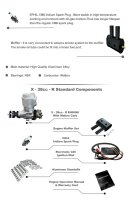 EPHIL X-38cc-R Benzin Modellmotor Elektrostarter