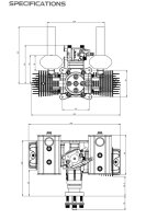 EPHIL X-40cc-B2 Benzin Modellmotor