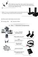 EPHIL X-40cc-B2 Benzin Modellmotor