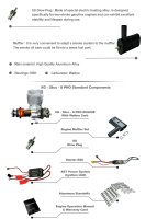 EPHIL X-38cc-S Benzin Gl&uuml;hz&uuml;nder Elektrostarter